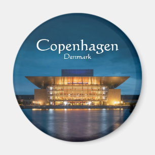 Copenhagen Denmark Souvenir Magnet