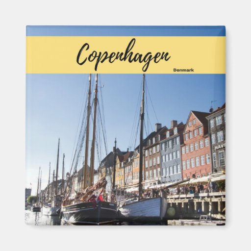 Image of Copenhagen Denmark Souvenir Magnet