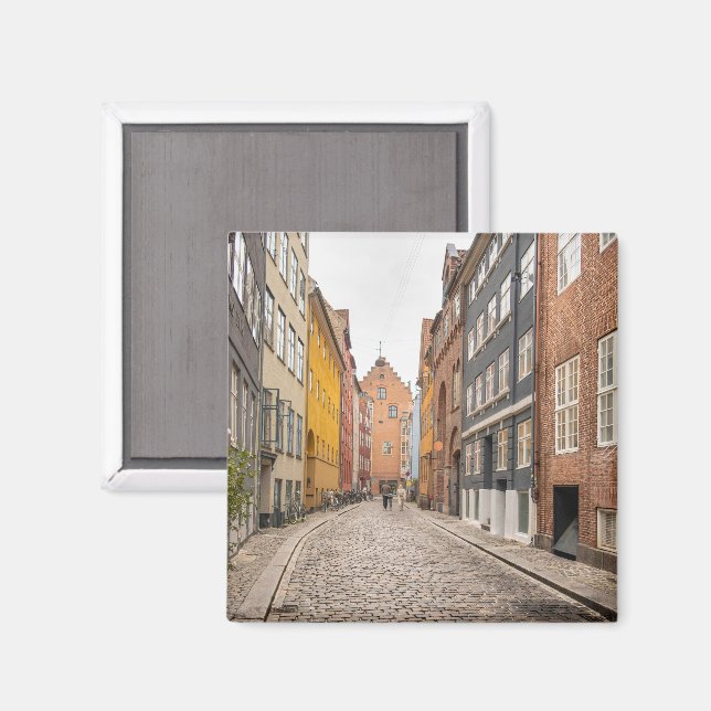Copenhagen Denmark Souvenir Magnet (Front/Back)