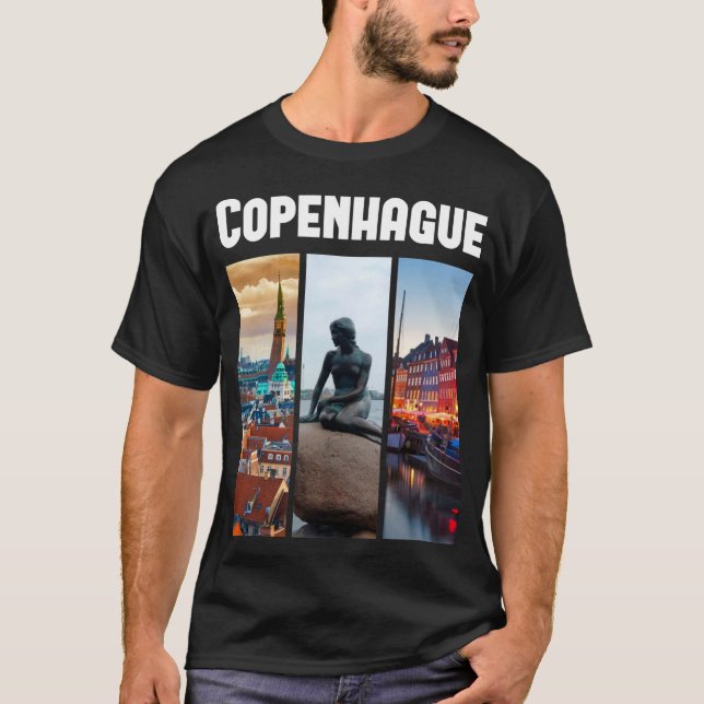 Copenhagen, Denmark T-Shirt (Front)