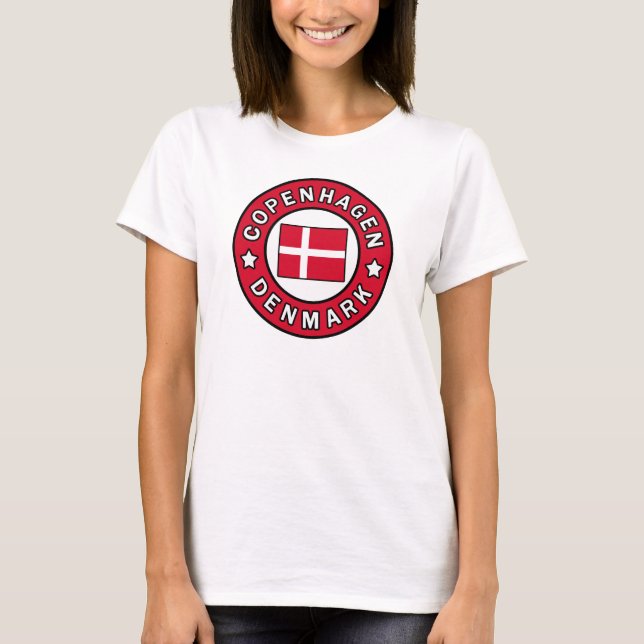 Copenhagen Denmark T-Shirt (Front)