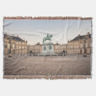 Copenhagen Denmark Throw Blanket