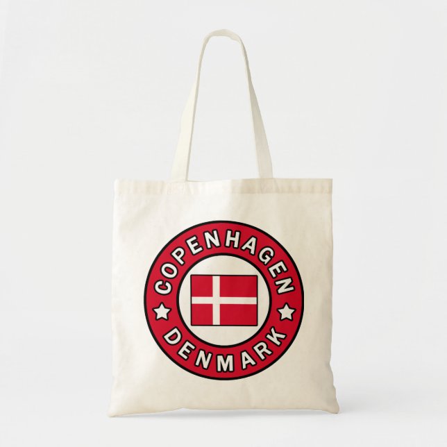 Copenhagen Denmark tote bag (Front)