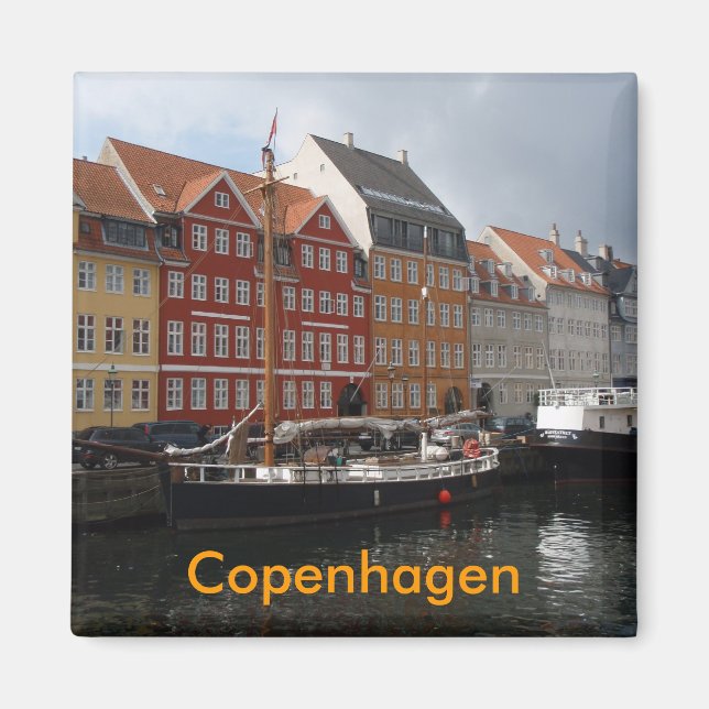 Copenhagen fridge magnet (Front)