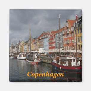 Copenhagen fridge magnet