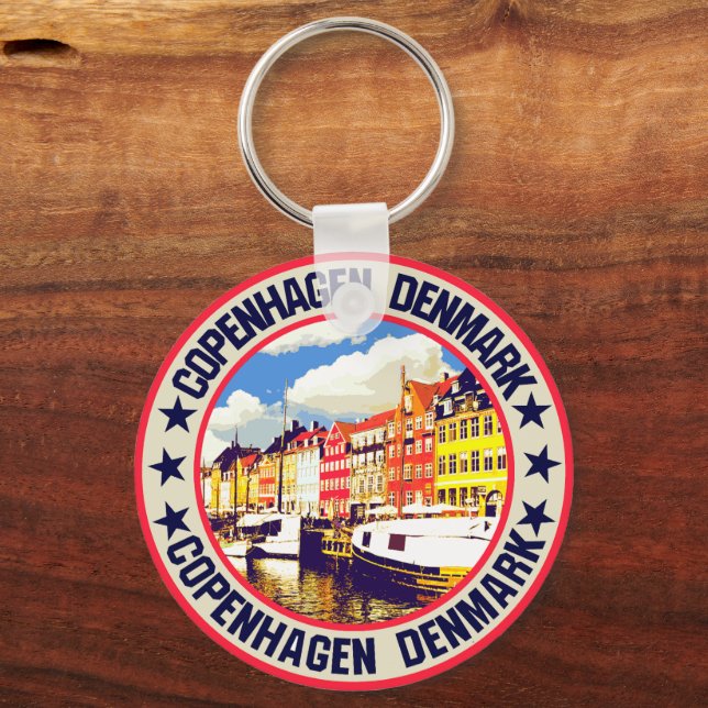 Copenhagen                                         key ring (Front)