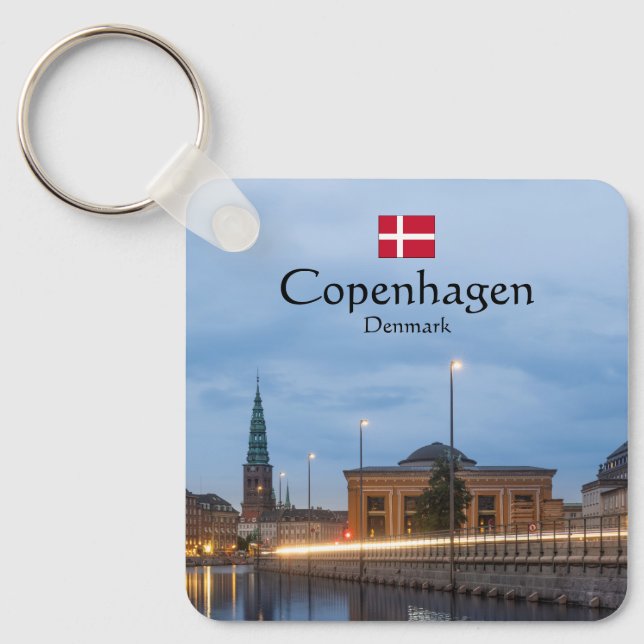Copenhagen Key Ring (Front)