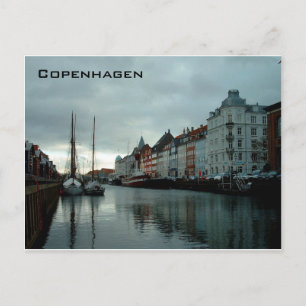 Copenhagen - Ny Haven Postcard