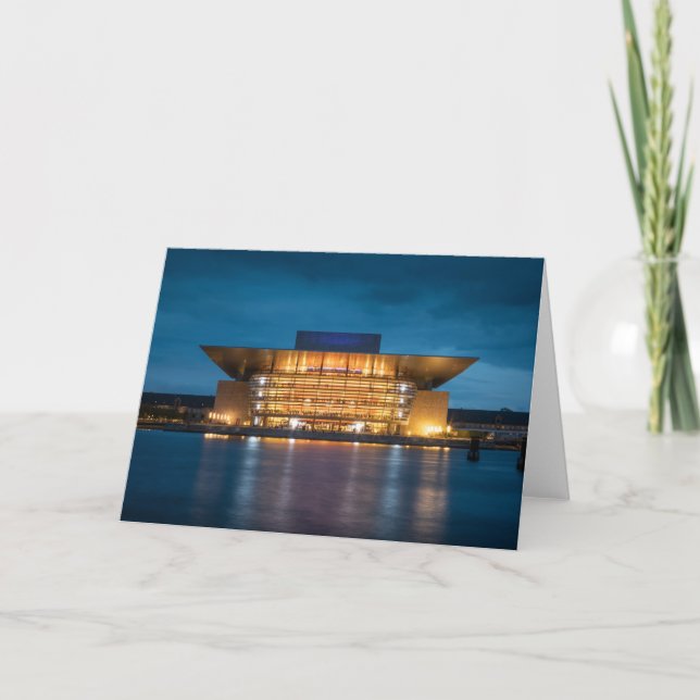 Copenhagen Opera House Card (Front)