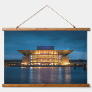 Copenhagen Opera House Hanging Tapestry