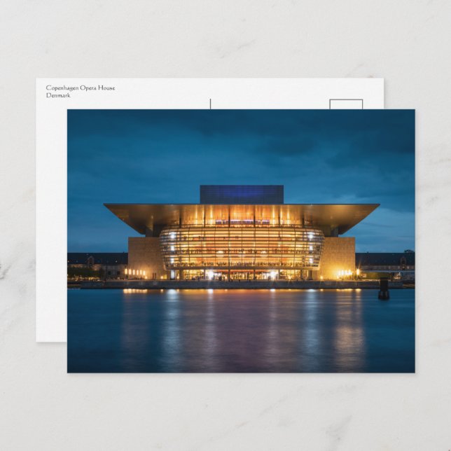 Copenhagen Opera House Postcard (Front/Back)