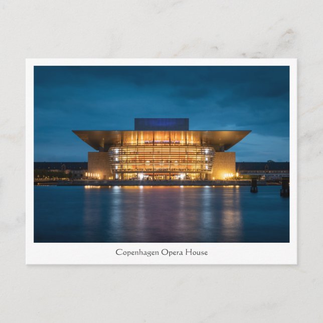 Copenhagen Opera House Postcard (Front)