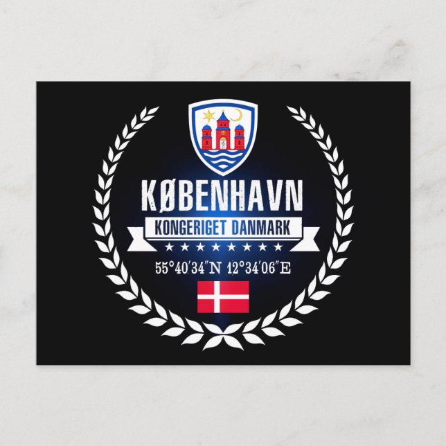 Copenhagen Postcard (Front)