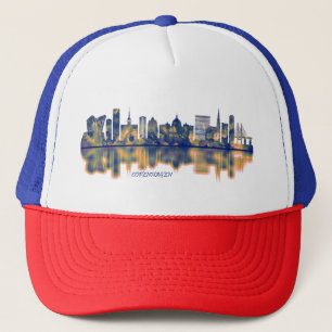 Copenhagen Skyline Trucker Hat