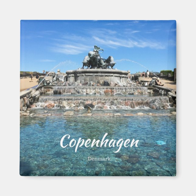 Copenhagen Souvenir Magnet (Front)