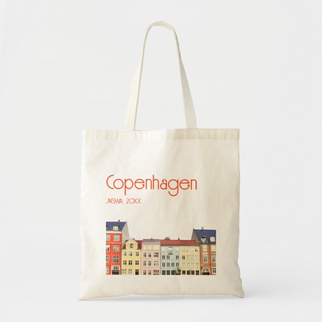 Copenhagen Tote Bag Corporate Event Welcome Bag  (Front)