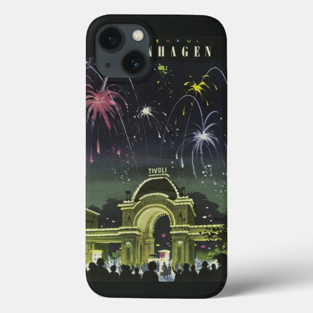 Copenhagen Vintage Travel iPad case (Back)