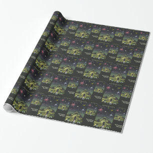 Copenhagen Vintage Travel wrapping paper