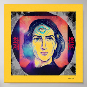 Copernicus a Fire Elf High Weirdness Poster