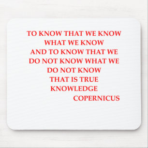 COPERNICUS quote Mouse Mat