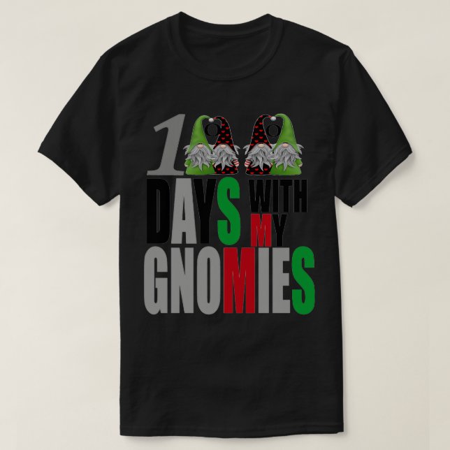 Copie de 100 Days with Gnomies Shirts (Design Front)
