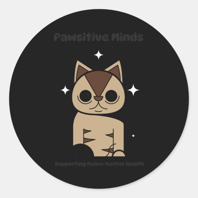 Copie De Meow Wellness S Sticker  (Front)