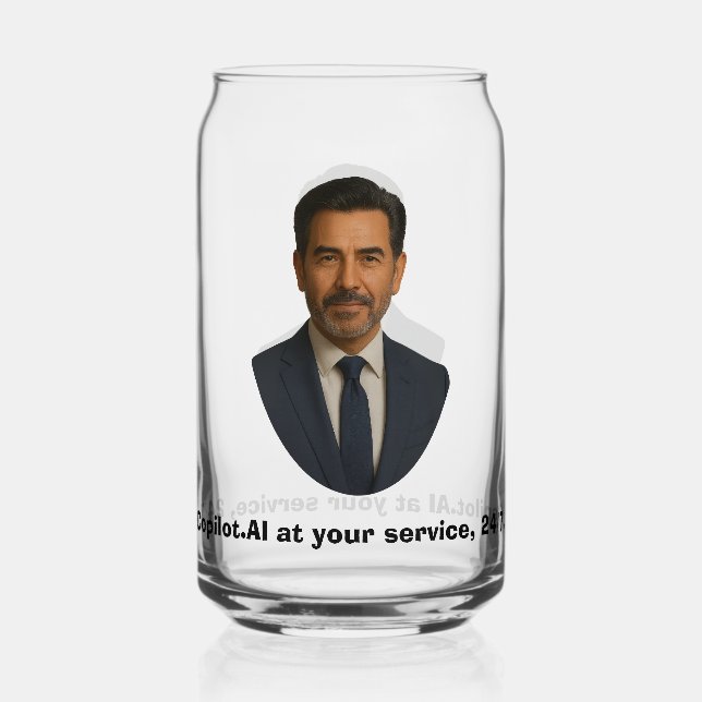 COPILOT.AI BEVERAGE CAN SHAPE GLASSES (Front)