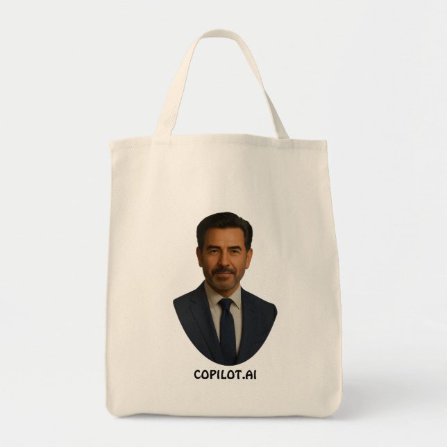 Copilot AI Grocery  Tote Bag (Front)