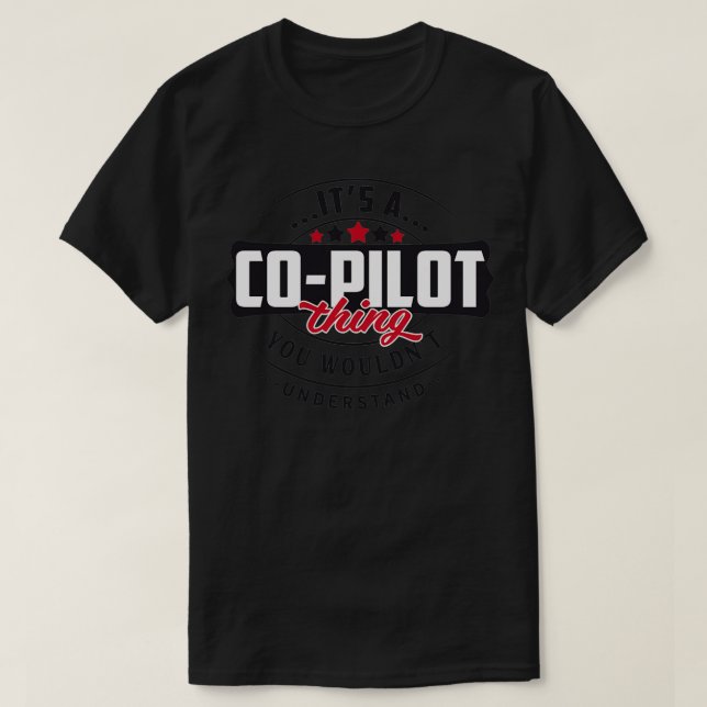 CoPilot Occupations  T-Shirt (Design Front)