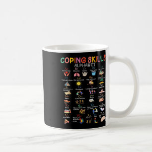 Coping Skills Alphabet Mental Health Awareness _1 Coffee Mug
