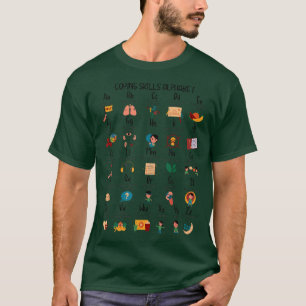 Coping Skills Alphabet Special Education Kids Ment T-Shirt