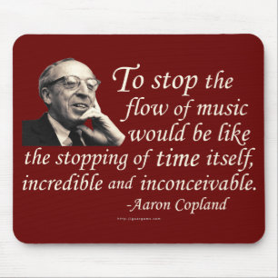 Copland on Music Mouse Mat