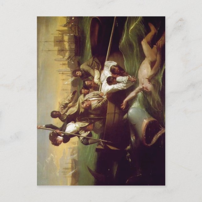 Copley, John Singleton Watson and the Shark 1778 T Postcard (Front)