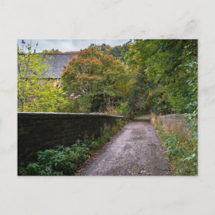 Copley Toll Bridge to St. Stephen's Church Postcard