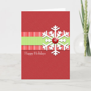 Copo de Nieve Holiday Card