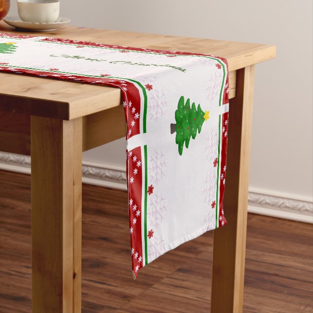 Copos de Nieves Short Table Runner (In Situ)