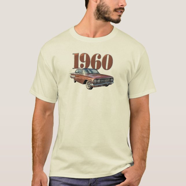 Copper 1960 Chevy Impala T-Shirt (Front)