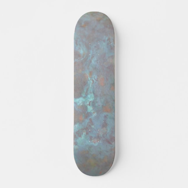 Copper background abstract skateboard (Front)