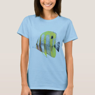 Copper-banded Butterfly Fish T-Shirt
