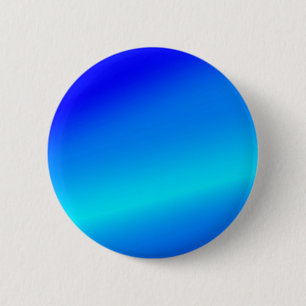 Copper blue ombre watercolor abstract pastel 6 cm round badge