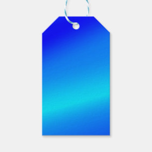Copper blue ombre watercolor abstract pastel  gift tags