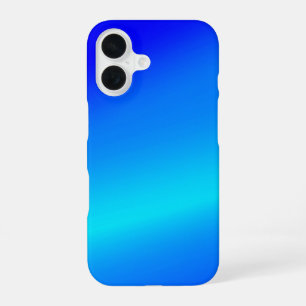 Copper blue ombre watercolor abstract pastel  iPhone 16 case