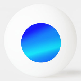 Copper blue ombre watercolor abstract pastel ping pong ball