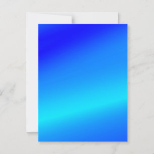 Copper blue ombre watercolor abstract pastel postcard