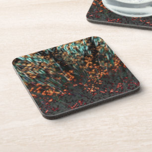 Copper Borealis Coaster