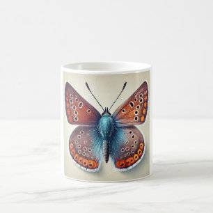 Copper Butterfly 160724IREF231 - Watercolor Coffee Mug