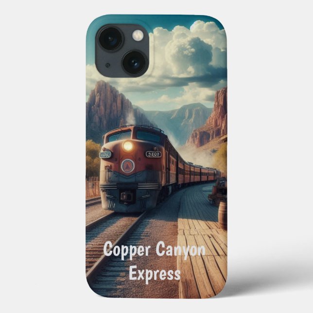 Copper Canyon Express Case-Mate iPhone Case (Back)