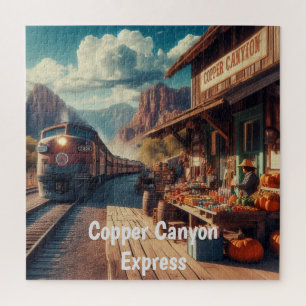 Copper Canyon Express Jigsaw Puzzle