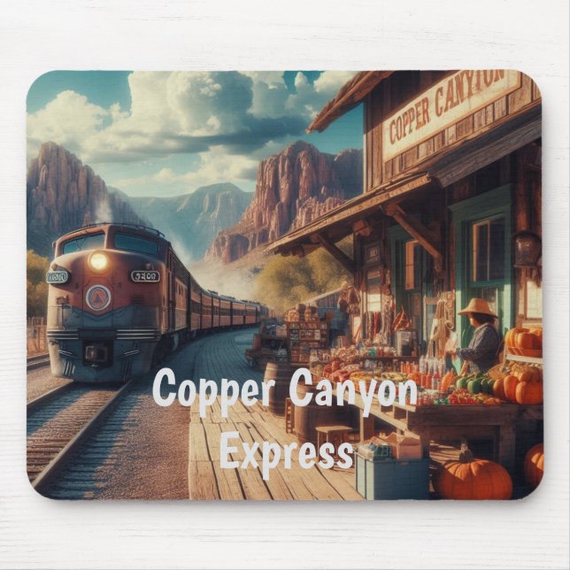 Copper Canyon Express Mouse Mat (Front)