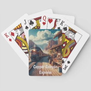 Copper Canyon Express Playing Cards